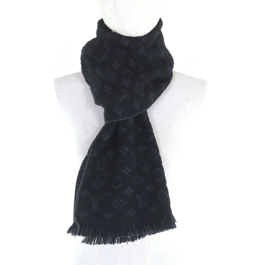 Louis Vuitton Monogram Classic 100% Wool Muffler Scarf — view 2