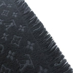 Louis Vuitton Monogram Classic 100% Wool Muffler Scarf — view 3