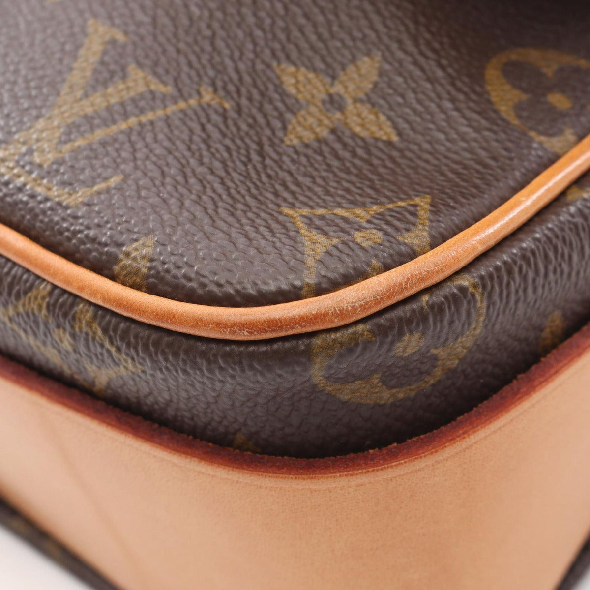 Louis Vuitton Shoulder Bag Cult Ciel GM Canvas Leather — view 7