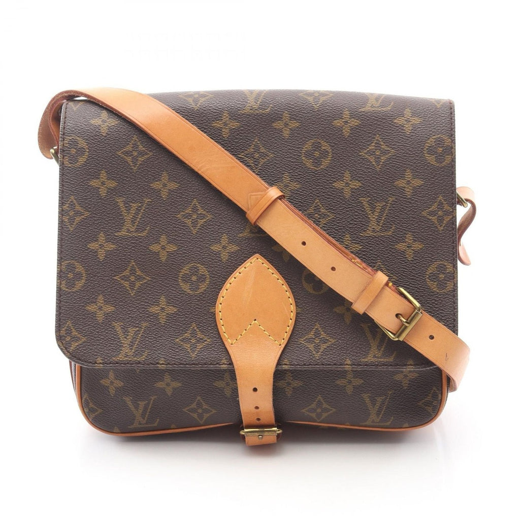 Louis Vuitton Shoulder Bag Cult Ciel GM Canvas Leather