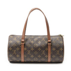 Louis Vuitton Papillon Brown Monogram Canvas Handbag — view 5