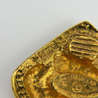 Chanel CC Logo Earrings Gold Vintage — view 9