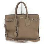 Saint Laurent 2-Way Bag Leather Brown