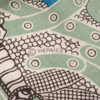 Hermes Scarf Carre Geant 140 Selle de Dignitaire Silk Juan Pink Multicolor — view 4