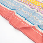 Hermes Scarf Carre Geant 140 Selle de Dignitaire Silk Juan Pink Multicolor — view 6
