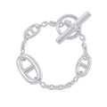 Hermes Bracelet Chaine D'ancre Farandole Silver XS