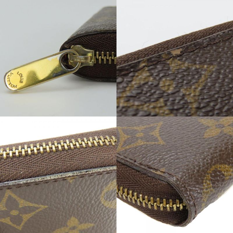 Louis Vuitton Coin Case Zippy Purse Round Zipper Monogram Brown — view 6