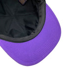 Louis Vuitton Nx2242 Crocomartier Cap Baseball Cotton Purple Black Wool — view 7