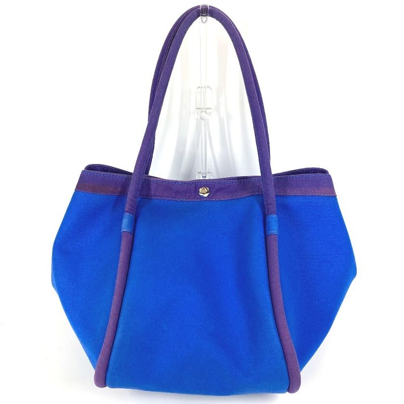 Hermes Handbag Sac Baga GM Canvas Blue — view 2