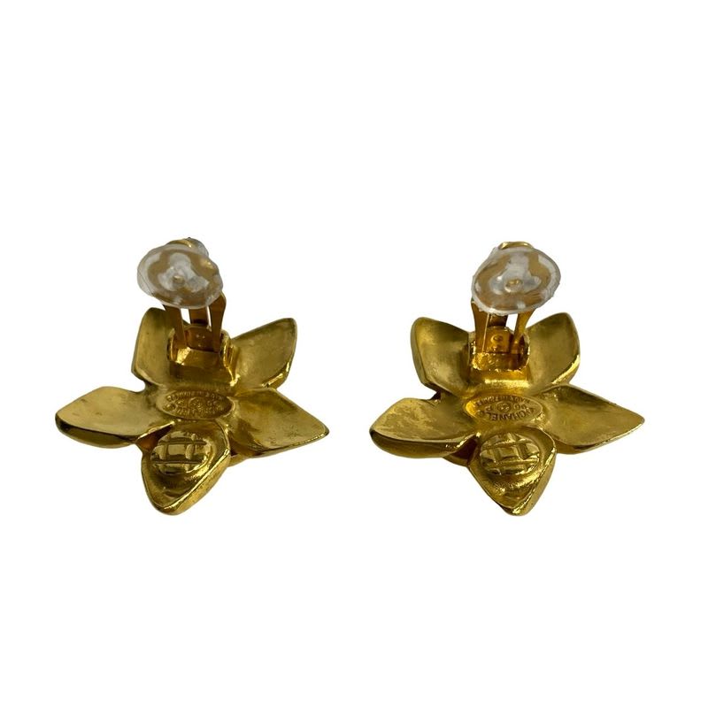 Chanel GP Vintage 96 Coco Mark Logo Motif Earrings — view 6