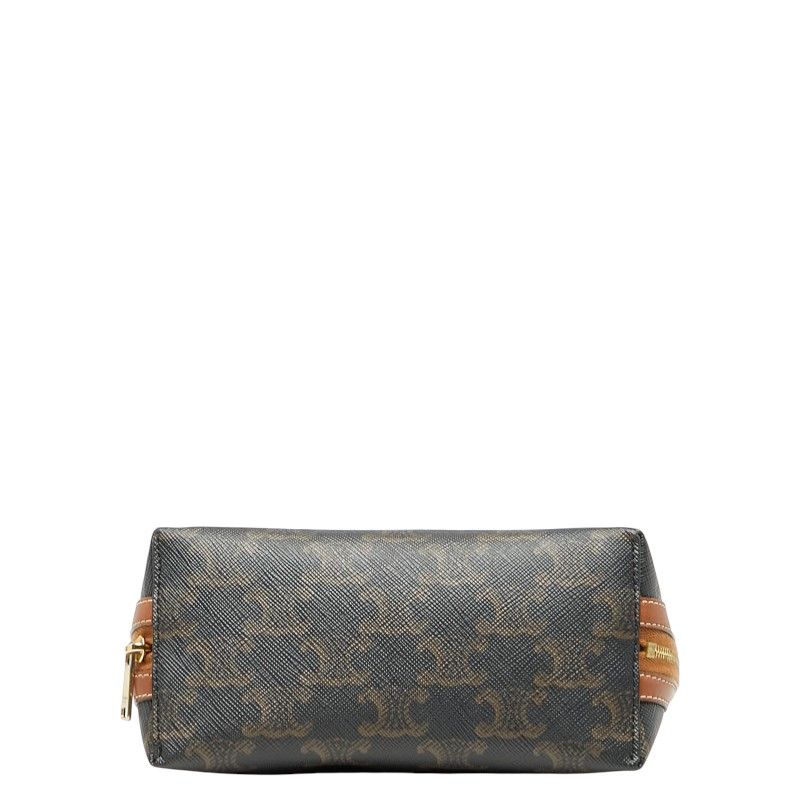 Celine Triomphe Black Brown Leather — view 3