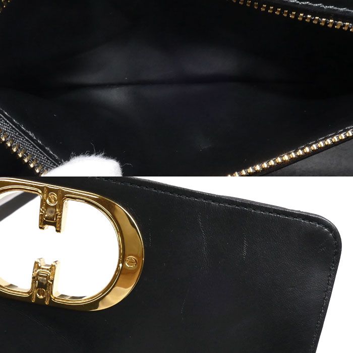 Christian Dior Caro Medium Cannage Chain Shoulder Bag Black M9242 Uwhc m900 — view 6