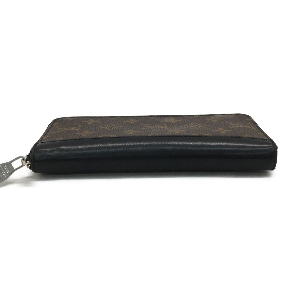 Louis Vuitton Round Zipper Monogram Macassar Vertical — view 4