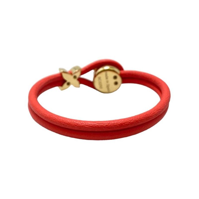 Louis Vuitton Bracelet Keepsake Cles Set M6678 E Orange Gold Color — view 4