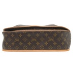 Louis Vuitton Menilmontane MM Monogram Brown Shoulder Bag 0940 — view 3