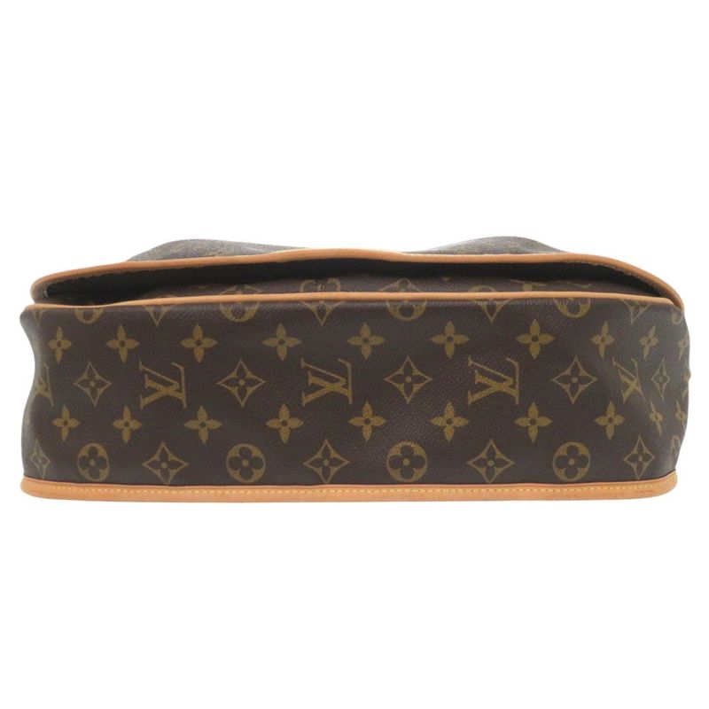 Louis Vuitton Menilmontane MM Monogram Brown Shoulder Bag 0940 — view 3