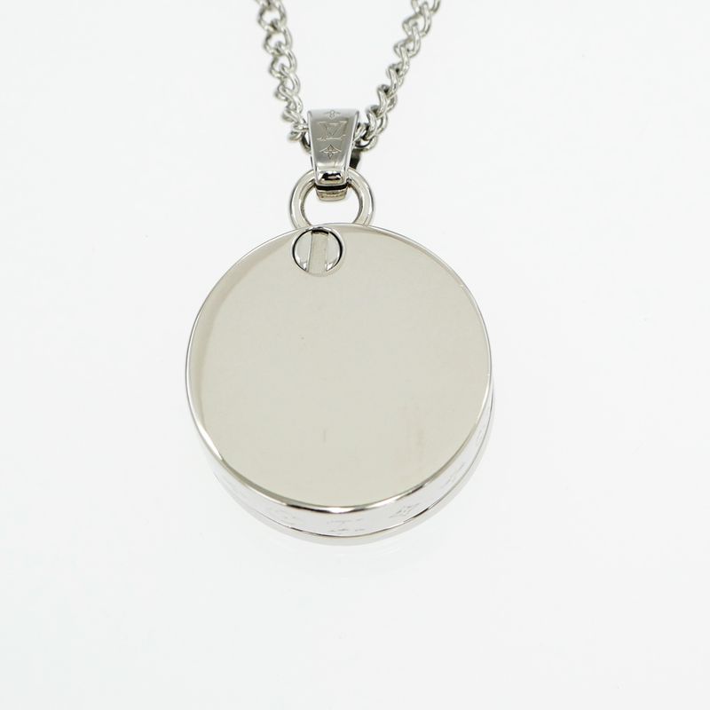 Louis Vuitton Necklace Twisted Flower Pendant Accessory — view 3