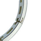 Hermes Vintage H Motif Silver 925 Bracelet Bangle Accessory 0912 — view 4
