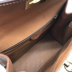 Celine Macadam Triomphe Circle 2-Way Bag Beige — view 9