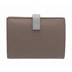 Celine Medium Strap Wallet Calfskin Pebble Glaze Mineral Blue Bicolor — view 2