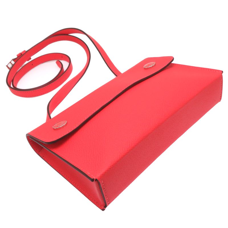 Hermes Shoulder Orange Bag — view 4
