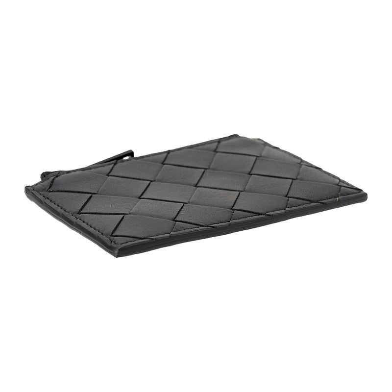Bottega Veneta Coin Case Zipper Nero — view 3
