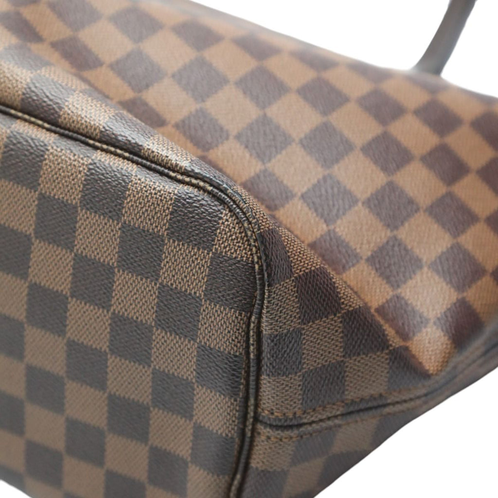 Louis Vuitton Damier Neverfull MM Pouch None And Tote Bag — view 7