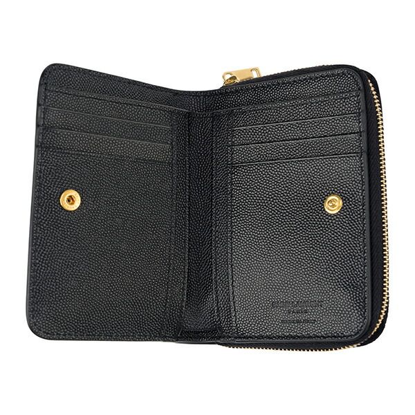 Saint Laurent Bifold Wallet Compact Black — view 4