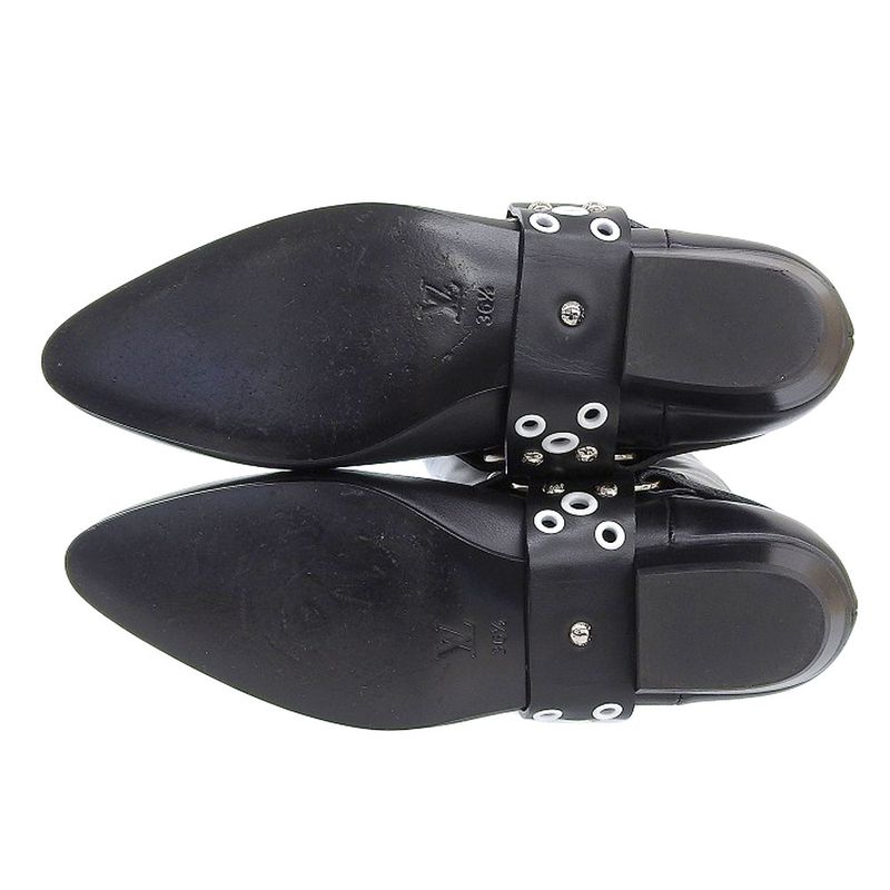 Louis Vuitton 2019 Item Rhapsody Line Pointed Toe Low Heel Leather Long Boots — view 7