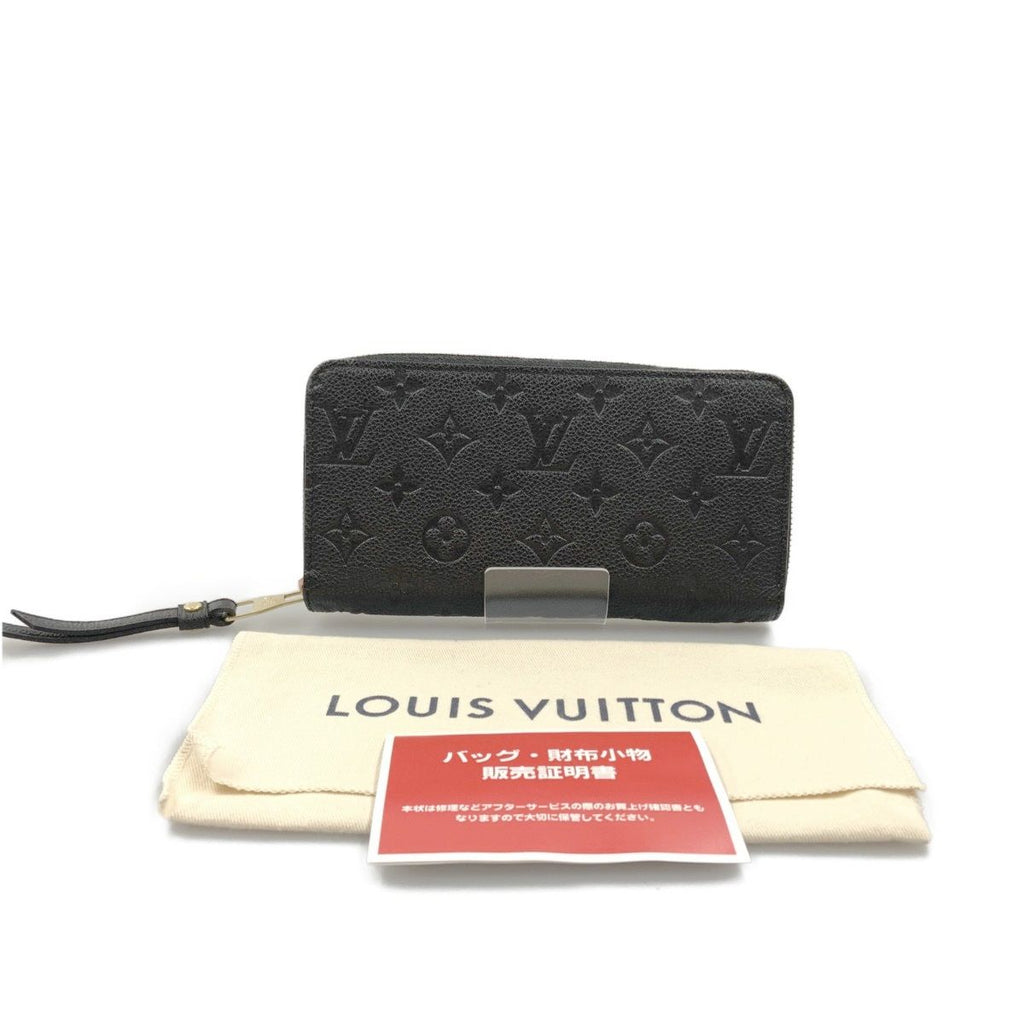 Louis Vuitton Monogram Empreinte Zippy Wallet Round Zipper Long — view 8