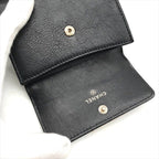 Chanel Logo Quilted Wallet Coin Case Black — view 5