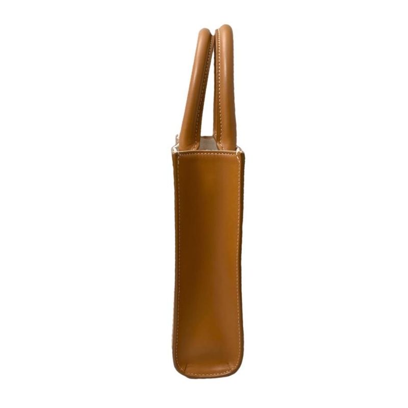 Celine Shoulder Bag Mini Vertical Cabas bnz Logo Natural Tan — view 3