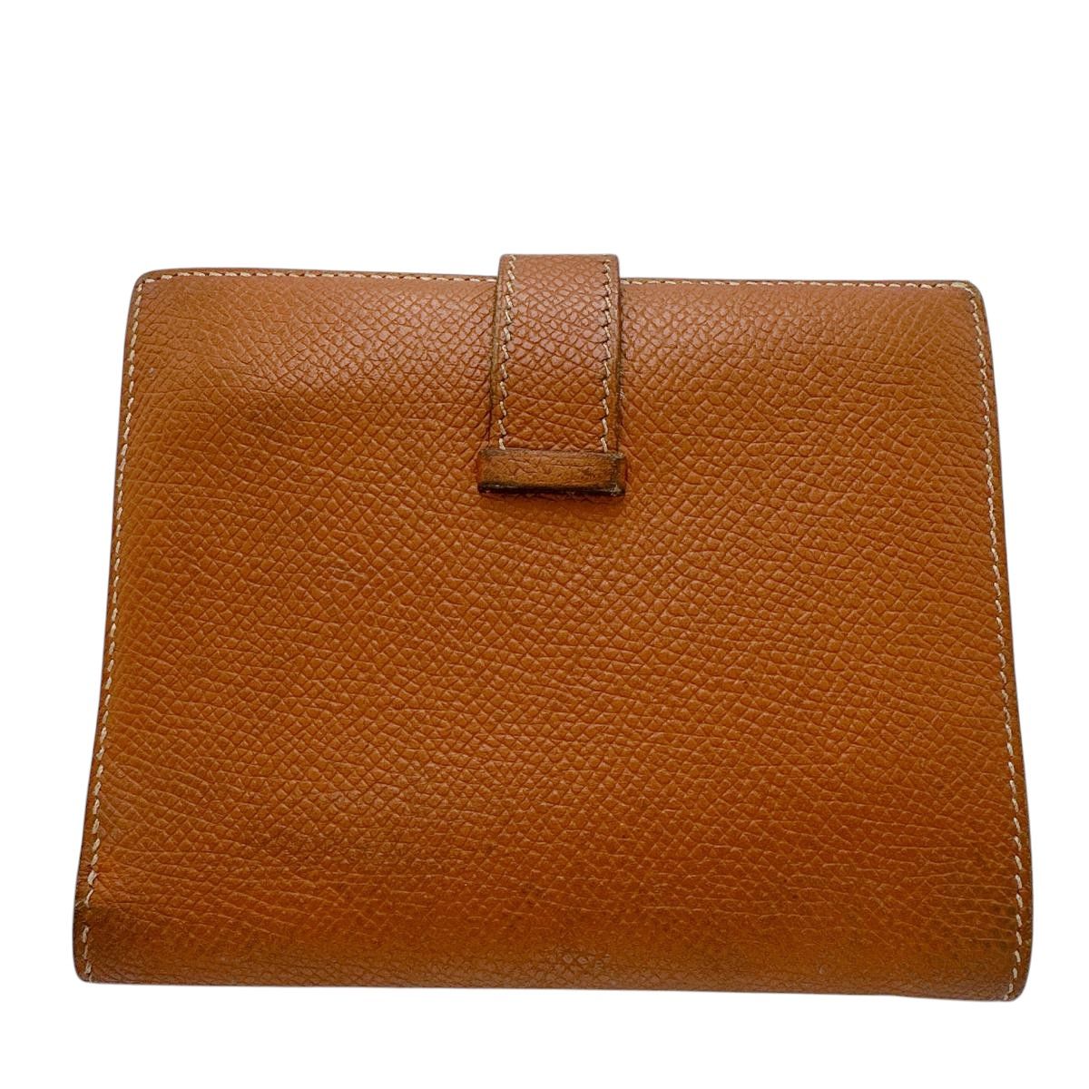 Hermes Bifold Wallet Bearn Compact Brown — view 2
