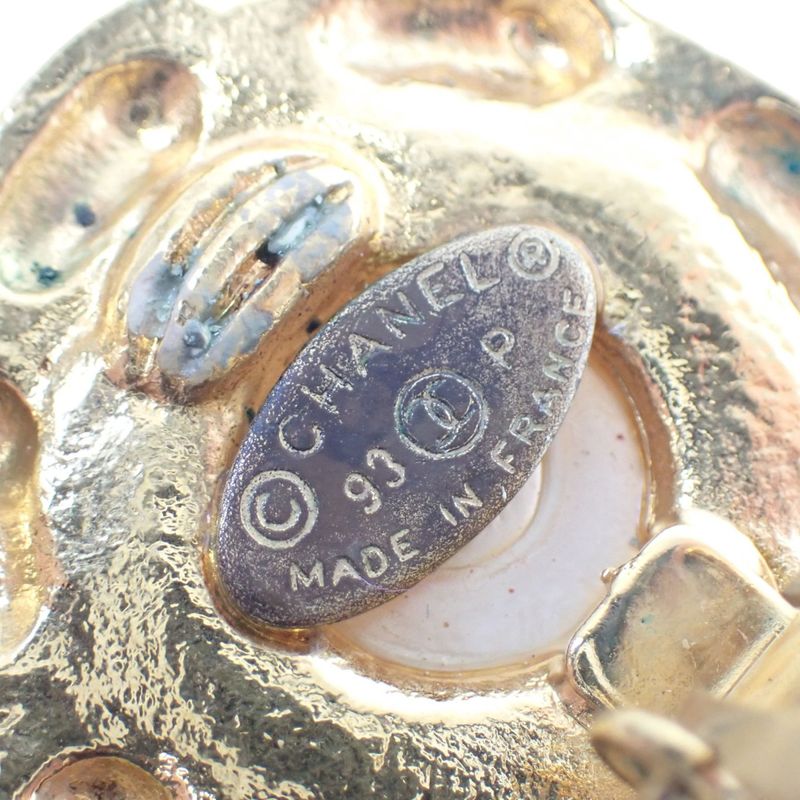 Chanel Rubber None with Blisters Large 93 P Earrings — view 8