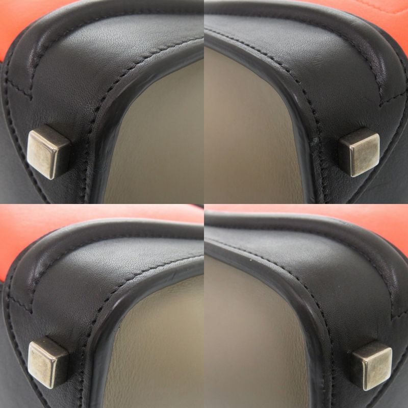 Celine Luggage Micro Shopper Leather Multicolor Handbag 0497 — view 5