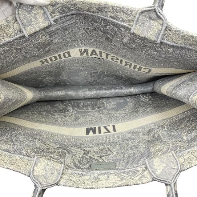 Christian Dior Book Tote Large Shoulder Bag Toile De — view 6