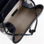 Gucci Ophidia Mini GG Supreme Canvas Gray Navy Blue Backpack Daypa — view 5
