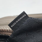 Prada Leather 2-Way Bag Gray — view 9