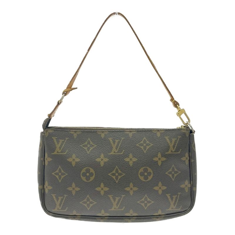 Louis Vuitton Monogram Pochette and Accessoire Pouch Brown — view 4