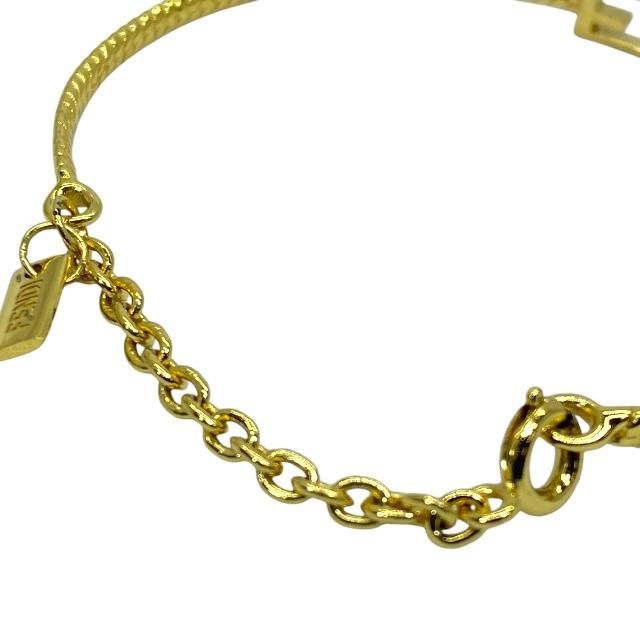 Fendi Baguette Bracelet Bangle Accessories Small FF Logo — view 9