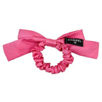 Chanel Aa9064 Logo Silk Ribbon Chou Pink Hair Accessory — view 2