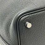 Hermes Handbag Picotin Lock PM Taurillon Clemence Black — view 6