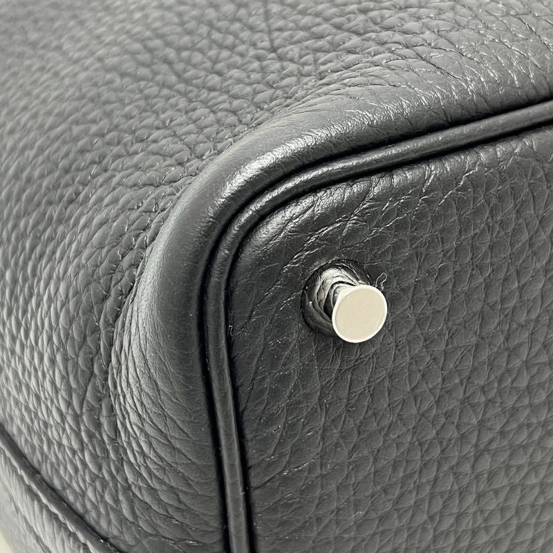 Hermes Handbag Picotin Lock PM Taurillon Clemence Black — view 6