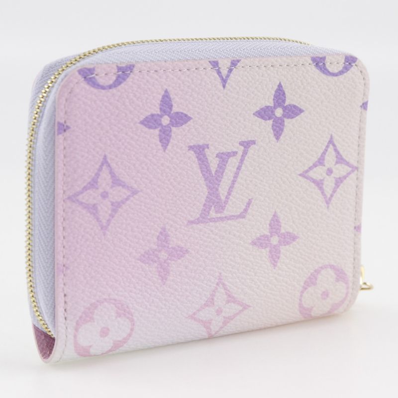 Louis Vuitton Spring In The City Monogram Sunrise Pastel Zippy Coin Purse — view 3