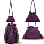 Loewe Shoulder Bag Flamenco Purple 2-Way Nappa Leather — view 2
