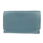 Bottega Veneta Flower Leather Blue Bifold Wallet 0857 — view 2