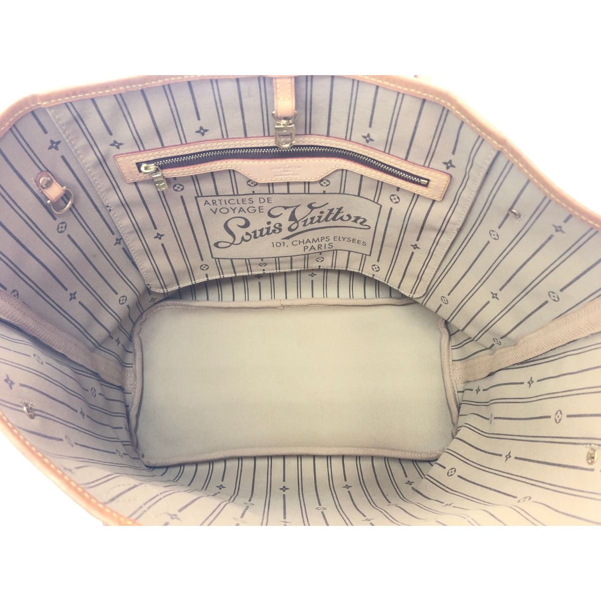 Louis Vuitton Tote Bag Monogram Neverfull MM Brown — view 4