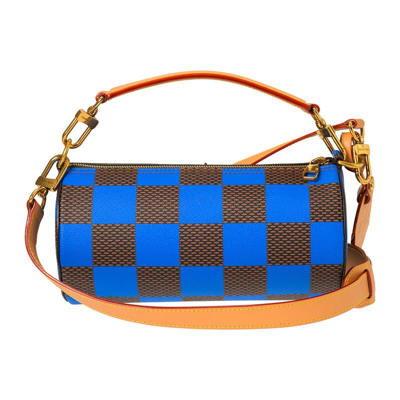 Louis Vuitton Shoulder Bag Soft Porochon PM Blue — view 2