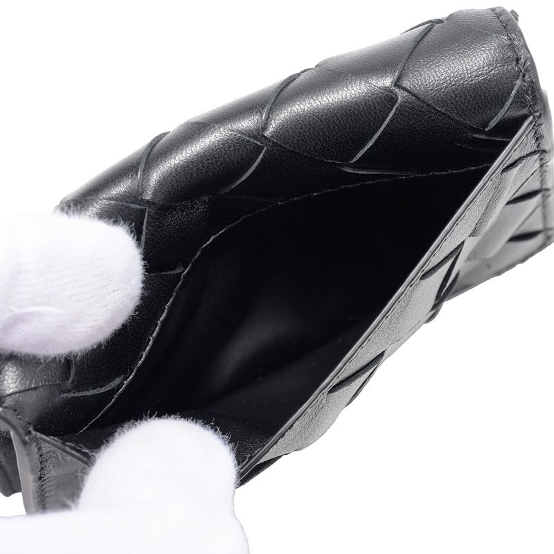 Bottega Veneta Card Case Nero — view 8
