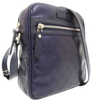 Gucci GG Imprime Shoulder Bag Crossbody Purple 0470 — view 3